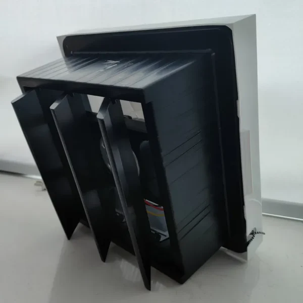 Bathroom Shutter Exhaust Fan, Plastic, Axial - view 4