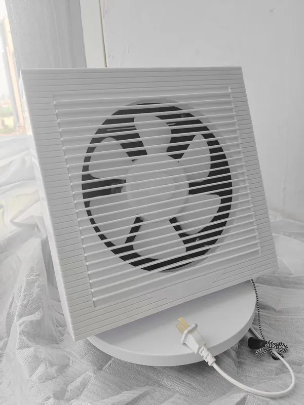 Bathroom Shutter Exhaust Fan, Plastic, Axial - view 5