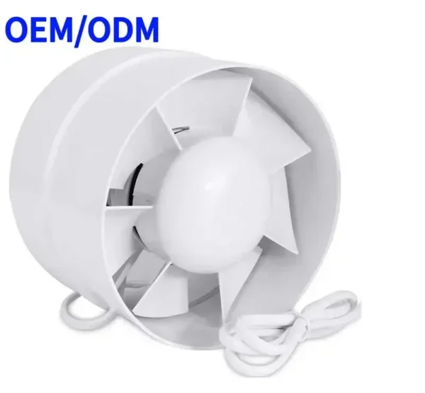 Bathroom Window Exhaust Fan, HENGBO, 4-8, 100%, Copper