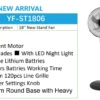 Battery Electric Charger Fan, AILYONS, Rechargeable Battry - view 6