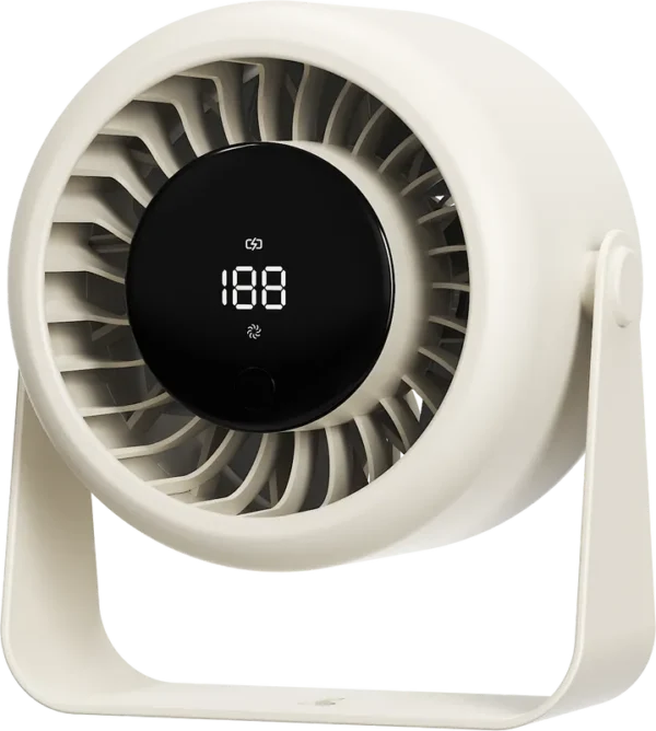 Battery Operated Desk Fan, Portable, 5