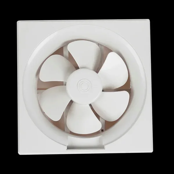 Battery Operated Exhaust Fan, Axial, 110 V, Plastic