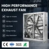 Beltdriven Industrial Axial Fan, Wall, 220, Electric