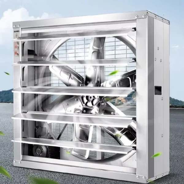 Beltdriven Industrial Axial Fan, Wall, 220, Electric - view 5