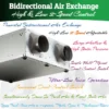 Bidirectional Fresh Air Ventilator, Ceiling, PM2.5 - view 3