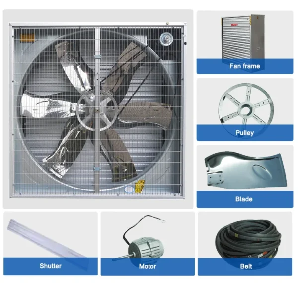 Big Air Exhaust Fan, Stainless, Steel - view 3