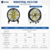 Big Size Stand Fan, 110, Electric - view 6