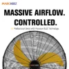 Big Size Stand Fan, 36", IP54