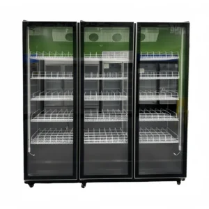 Black Commercial Refrigerator, 220 V, R290, LB-1480