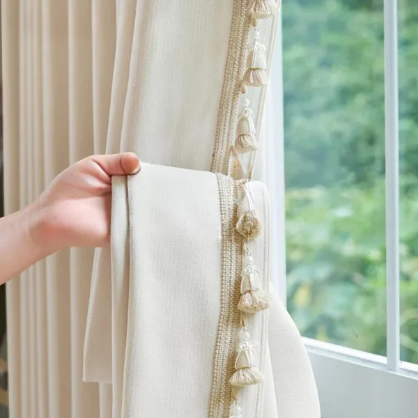 Blackout Thermal Curtain, 100%, General Pleat, YJ-SR - view 3