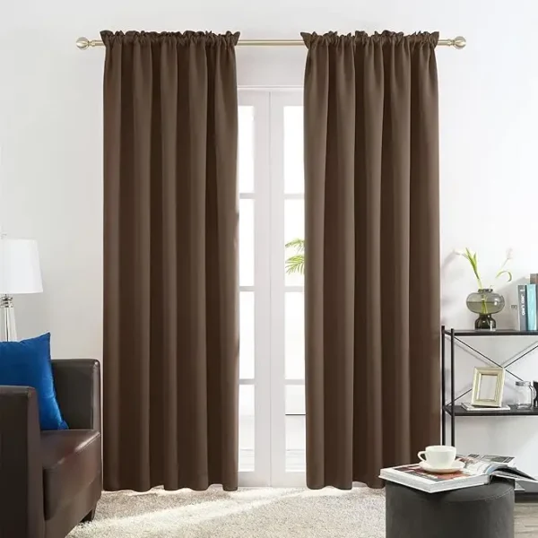 Blackout Window Curtain, Batteries And USB, Polyester - view 3