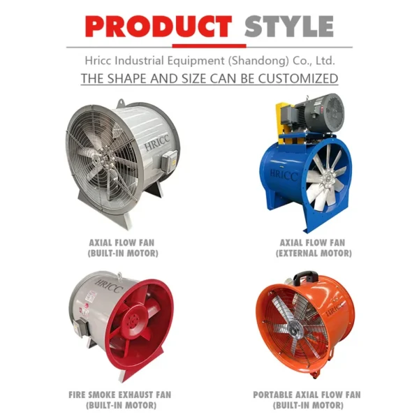 Blade Ducted Copper Motor, Aluminum, Axial - view 3
