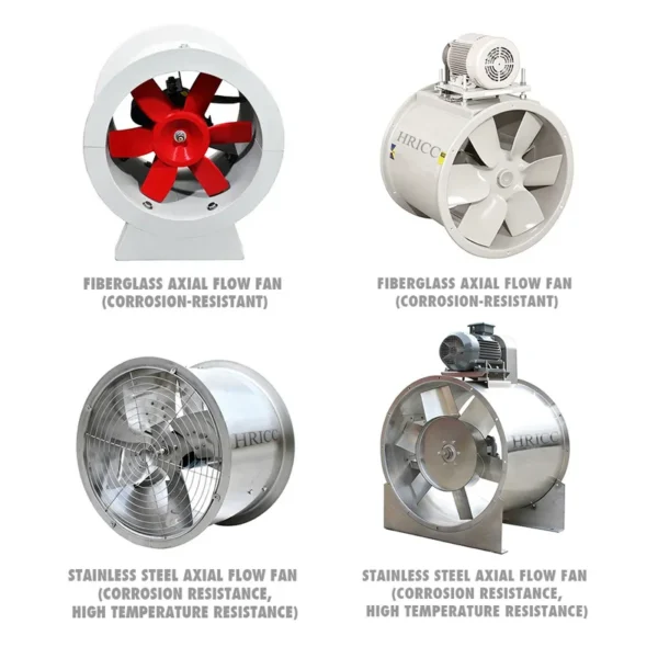 Blade Ducted Copper Motor, Aluminum, Axial - view 5