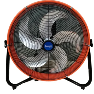 Blade Tilt Drum Fan, 150W, Metal
