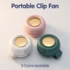 Bladeless Clip Waist Fan, USB, Brushless, Portable