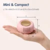 Bladeless Clip Waist Fan, USB, Brushless, Portable - view 3