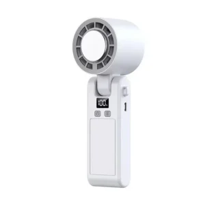 Bladeless Mini Hand Fan, 607, Portable, USB, ABS