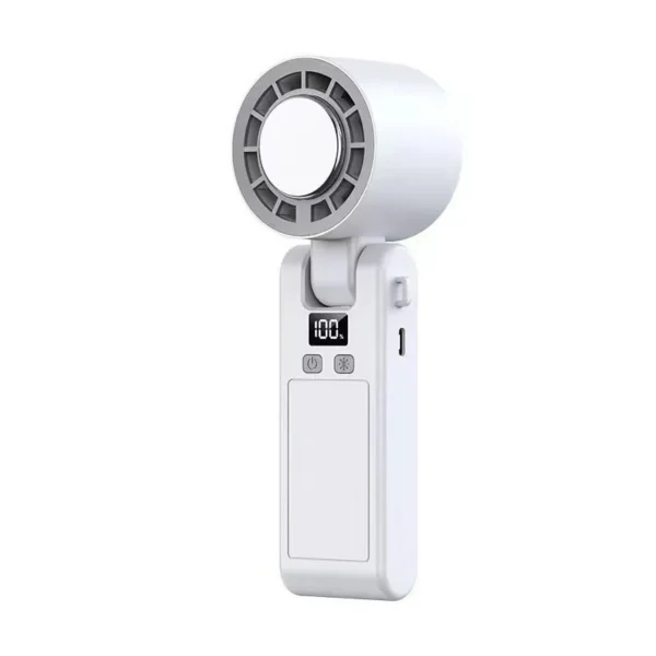 Bladeless Mini Hand Fan, 607, Portable, USB, ABS