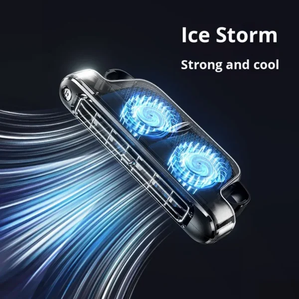 Bladeless Plastic Car Fan, X-RACING, USB - view 4
