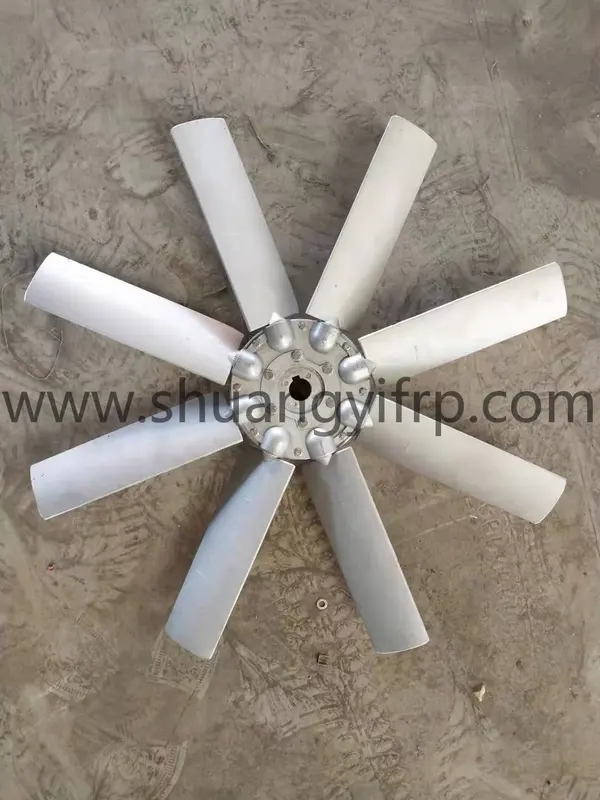 Blades Aluminum Alloy Impeller, Axial, 380V, Battery Powered - view 3