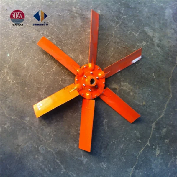 Blades Aluminum Alloy Impeller, Axial, 380V, Battery Powered - view 6