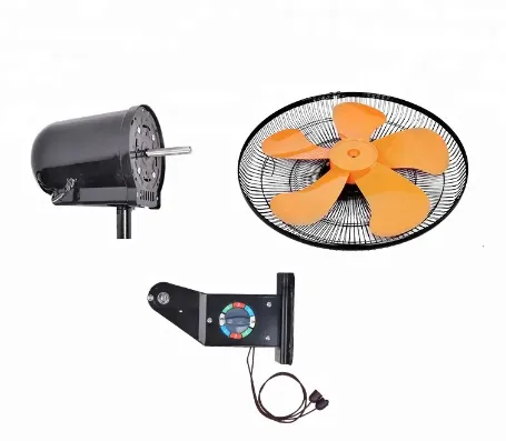 Blades Silent Home Fan, Plastic, Wall - view 4