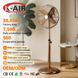 Blades Stand Fan, Made18inch, 4pcs, 65W