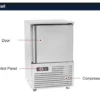 Blast Chiller, 5-Pan, 220V - view 2