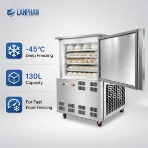 Blast Freezer, 130L, 45°C, 220 V, R-404A, 220V