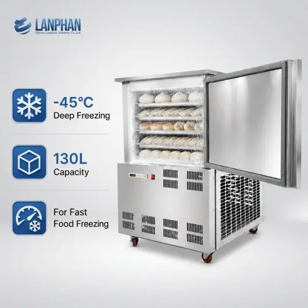 Blast Freezer, 130L, 45°C