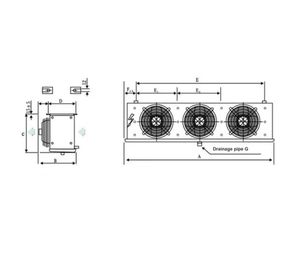 Blast Freezer, 220V/380V, 220V 50hz - view 6