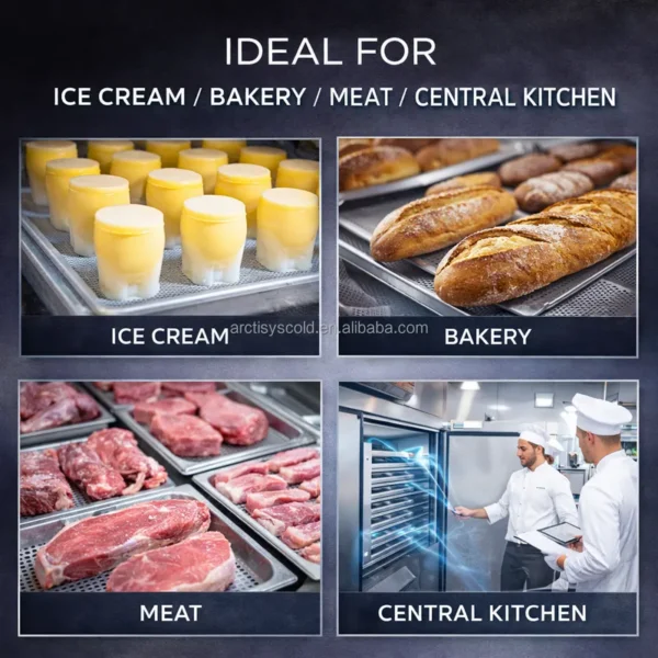 Blast Freezer, 5 Trays, 1.5 - view 4