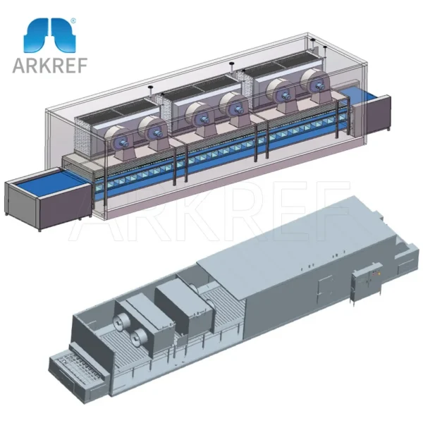 Blast Freezer, ARKREF, 220V, Tunnel Freezer - view 6