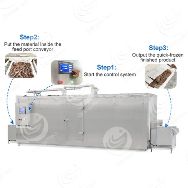 Blast Freezer, ORME, 380V, 100-5000kg - view 3