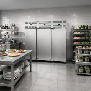 Blast Freezer, Stainless, Steel, 220 V, Freestanding
