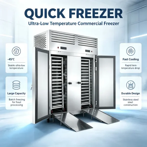 Blast Freezer, Stainless, Steel - view 2