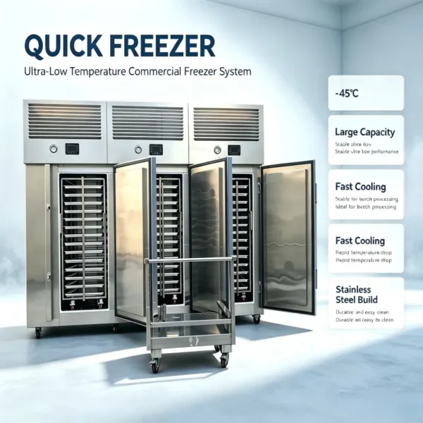 Blast Freezer, Stainless, Steel - view 3