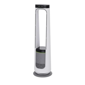 Bldc Bladeless Tower, LED, Electric, Plastic