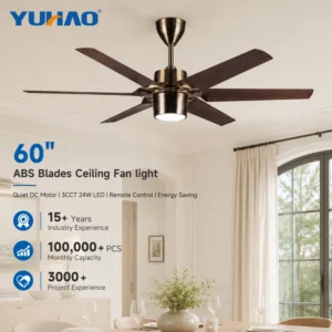 Bldc Ceiling Ventilation Fan, ABS, 62W