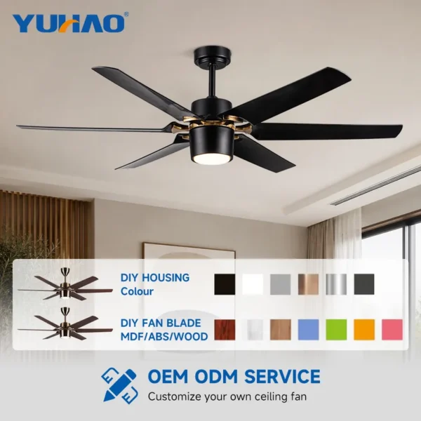 Bldc Ceiling Ventilation Fan, ABS, 62W - view 2