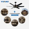 Bldc Ceiling Ventilation Fan, ABS, 62W - view 4