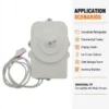 Bldc Copper Drive Motor, FDQR207Y3L, 220-240V, Electric - view 3