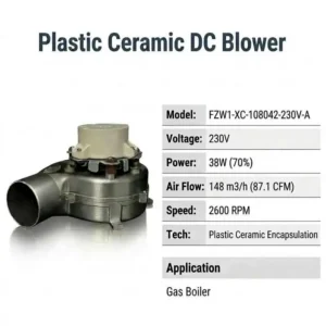 Blower, 1-8m, Brushless, Aluminum