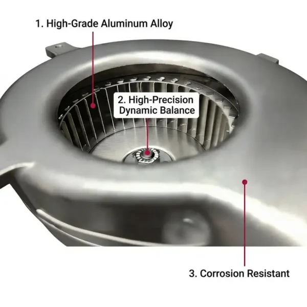 Blower, 1-8m, Brushless, Aluminum - view 4