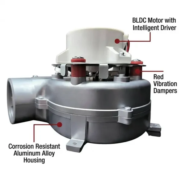 Blower, 1-8m, Brushless, Aluminum - view 5