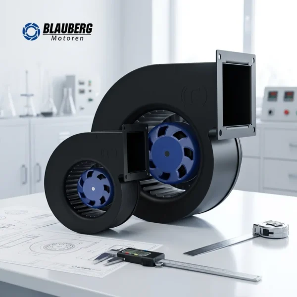 Blower, 180mm, Radial, Scroll