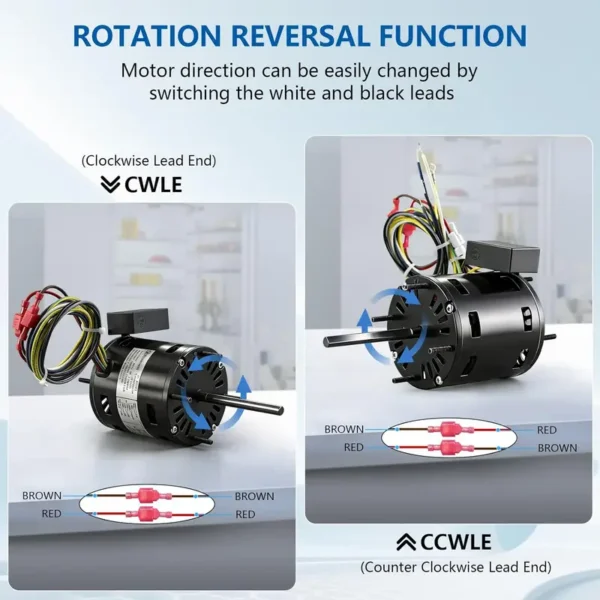 Blower, 3.3'', 1/15HP, D1127, 9721 - view 5