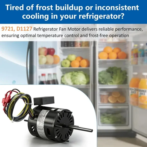 Blower, 3.3'', 1/15HP, D1127, 9721 - view 6