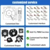 Blower, 48V, 12V, 24V, 12032 - view 4