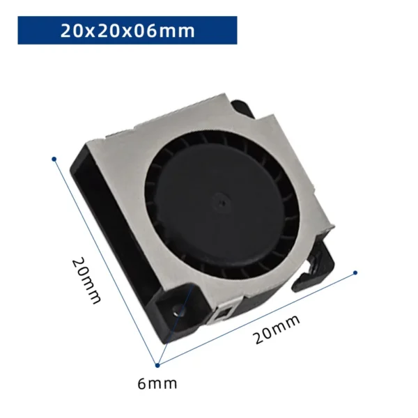 Blower, 5V/12V, 20x20x6mm, Plastic - view 4